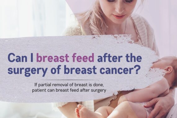 Can I breast feed after the surgery of breast cancer?