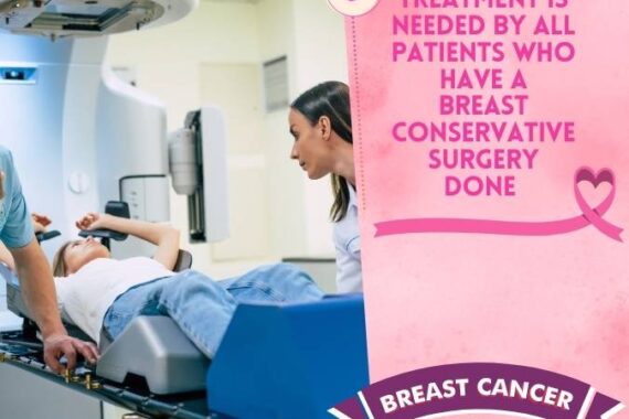 Radiation treatment is needed by all patients who have a breast conservative surgery done